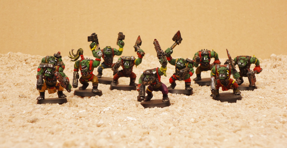 Orc Boyz with Pistols